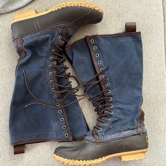 L.L. Bean Shoes 6 Waxed Canvas Maine Hunting Boot Llbean Bean Bean